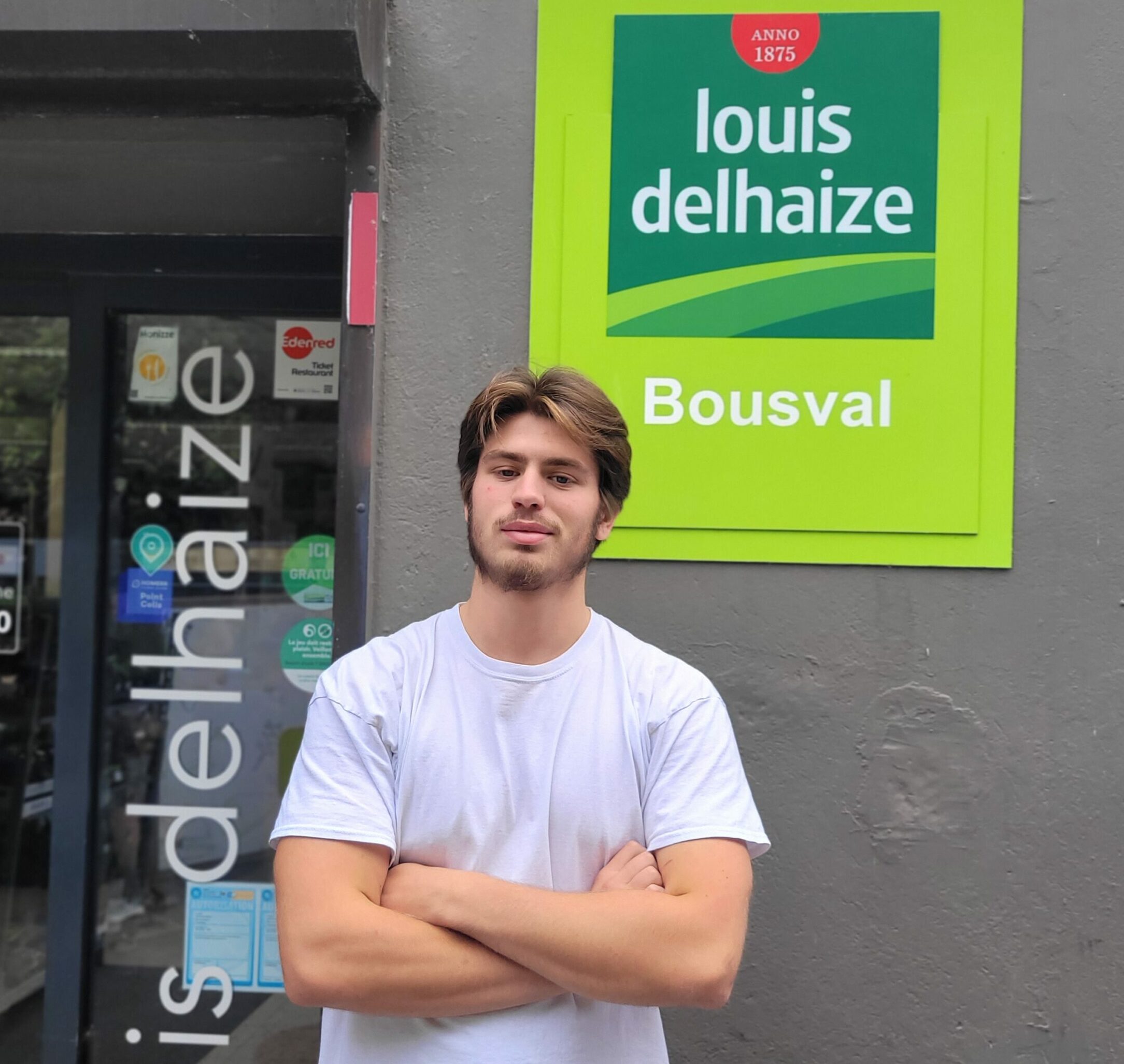 20 ans et déjà gérant d'un louis delhaize