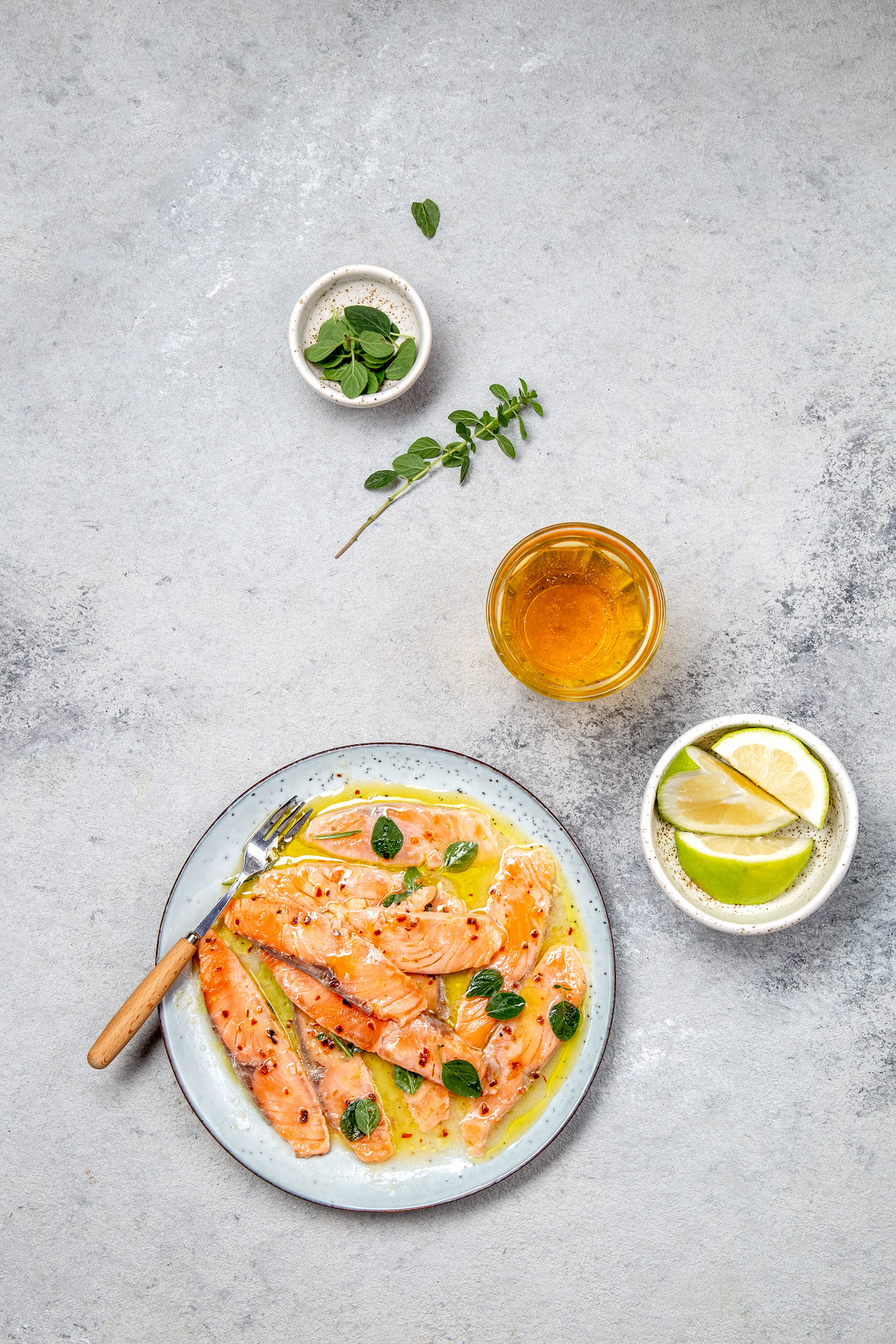 saumon aux vinaigres